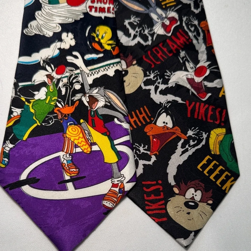 Looney Tunes Cartoon Character Tie Set
